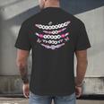 Enchanted To Teach You Bracelet Teacher Back To School Men's Back Print T-Shirt, gift for family, gift for coworker