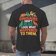 English Teacher Dinosaurs Didn’t Read What Happened To Them Men's Back Print T-Shirt, gift for family, gift for coworker English Teacher Dinosaurs Didn’t Read What Happened To Them Men's Back Print T-Shirt, gift for family, gift for coworker
