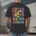 Everyone Is Welcome Here Tshirt Idaho Teacher Support Retro Men's Back Print T-Shirt, gift for family, gift for coworker Everyone Is Welcome Here Tshirt Idaho Teacher Support Retro Men's Back Print T-Shirt, gift for family, gift for coworker