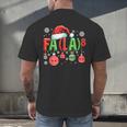 FA LA 8 Christmas Santa FA La Math Teacher Student Men's Back Print T-Shirt, gift for family, gift for coworker FA LA 8 Christmas Santa FA La Math Teacher Student Men's Back Print T-Shirt, gift for family, gift for coworker