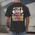 Faboolous COMPUTER TEACHER Costume This Is My Spooky Mom Dad Men's Back Print T-Shirt, gift for family, gift for coworker Faboolous COMPUTER TEACHER Costume This Is My Spooky Mom Dad Men's Back Print T-Shirt, gift for family, gift for coworker