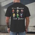 My Favorite Monsters Call Me Teacher Thank Mummy Vampire Bat Men's Back Print T-Shirt, gift for family, gift for coworker My Favorite Monsters Call Me Teacher Thank Mummy Vampire Bat Men's Back Print T-Shirt, gift for family, gift for coworker