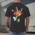 Flower American Sign Language ASL Teacher Teaching Deaf Men's Back Print T-Shirt, gift for family, gift for coworker Flower American Sign Language ASL Teacher Teaching Deaf Men's Back Print T-Shirt, gift for family, gift for coworker