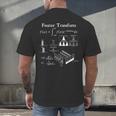 Fourier Transform Signal Science Math Teacher Nerdy Men's Back Print T-Shirt, gift for family, gift for coworker Fourier Transform Signal Science Math Teacher Nerdy Men's Back Print T-Shirt, gift for family, gift for coworker