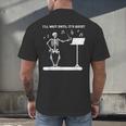 Funny Skeleton Music Teacher I'Ll Wait Until It's Quiet Men's Back Print T-Shirt, gift for family, gift for coworker Funny Skeleton Music Teacher I'Ll Wait Until It's Quiet Men's Back Print T-Shirt, gift for family, gift for coworker