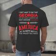 Georgia Teachers Classroom Tshirt Men's Back Print T-Shirt, gift for family, gift for coworker