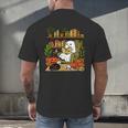 Ghost Library Reading Books Halloween Librarian Teacher Men's Back Print T-Shirt, gift for family, gift for coworker Ghost Library Reading Books Halloween Librarian Teacher Men's Back Print T-Shirt, gift for family, gift for coworker