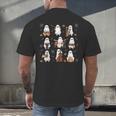 Ghost Music Teacher Halloween Musician Costume Men's Back Print T-Shirt, gift for family, gift for coworker Ghost Music Teacher Halloween Musician Costume Men's Back Print T-Shirt, gift for family, gift for coworker