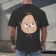 Good Egg Teacher Halloween Costume The Couch Potato Men's Back Print T-Shirt, gift for family, gift for coworker Good Egg Teacher Halloween Costume The Couch Potato Men's Back Print T-Shirt, gift for family, gift for coworker