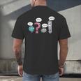 Grammar TeacherWait What Stop It I Agree Men's Back Print T-Shirt, gift for family, gift for coworker