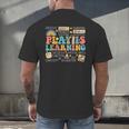 Groovy Play Is Learning Kindergarten Teacher Appreciation Men's Back Print T-Shirt, gift for family, gift for coworker Groovy Play Is Learning Kindergarten Teacher Appreciation Men's Back Print T-Shirt, gift for family, gift for coworker