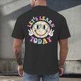 Groovy Retro Lets Learn Today Teacher Student Back To School Men's Back Print T-Shirt, gift for family, gift for coworker Groovy Retro Lets Learn Today Teacher Student Back To School Men's Back Print T-Shirt, gift for family, gift for coworker