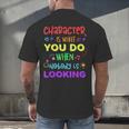 Growth Mindset Teacher Positive Message Inspirational Quote Men's Back Print T-Shirt, gift for family, gift for coworker Growth Mindset Teacher Positive Message Inspirational Quote Men's Back Print T-Shirt, gift for family, gift for coworker