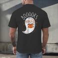 Halloween Cute Ghost Book Reading Teacher Men's Back Print T-Shirt, gift for family, gift for coworker Halloween Cute Ghost Book Reading Teacher Men's Back Print T-Shirt, gift for family, gift for coworker