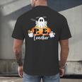 Halloween PE Teacher Ghosts Pumpkins Sports Lover Men's Back Print T-Shirt, gift for family, gift for coworker Halloween PE Teacher Ghosts Pumpkins Sports Lover Men's Back Print T-Shirt, gift for family, gift for coworker
