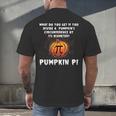 Halloween Pumpkin Pi Math Geometry Teachers Students For Men Women Kids Men's Back Print T-Shirt, gift for family, gift for coworker