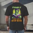 Halloween Teacher Librarian Frankenstein Reading Books Men's Back Print T-Shirt, gift for family, gift for coworker Halloween Teacher Librarian Frankenstein Reading Books Men's Back Print T-Shirt, gift for family, gift for coworker