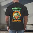 Halloween Teacher Librarian Monster Reading Books Men Women Kids Men's Back Print T-Shirt, gift for family, gift for coworker Halloween Teacher Librarian Monster Reading Books Men Women Kids Men's Back Print T-Shirt, gift for family, gift for coworker