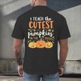 Halloween Teacher I Teach The Cutest Pumpkins In The Patch Men's Back Print T-Shirt, gift for family, gift for coworker Halloween Teacher I Teach The Cutest Pumpkins In The Patch Men's Back Print T-Shirt, gift for family, gift for coworker