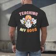 Halloween Teacher Teaching My Boos Costume Teacher Men Women Men's Back Print T-Shirt, gift for family, gift for coworker Halloween Teacher Teaching My Boos Costume Teacher Men Women Men's Back Print T-Shirt, gift for family, gift for coworker