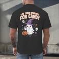 Halloween Teacher Trade Students For Candy Costume Women Men's Back Print T-Shirt, gift for family, gift for coworker