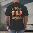 Hangin With My Cookies Gingerbread Women Christmas Teacher Men's Back Print T-Shirt, gift for family, gift for coworker Hangin With My Cookies Gingerbread Women Christmas Teacher Men's Back Print T-Shirt, gift for family, gift for coworker