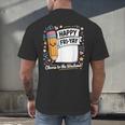 Happy Fri-Yay Teacher Fry Yay Friday Weekend Men's Back Print T-Shirt, gift for family, gift for coworker