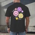 Happy To See Your Face Teacher Flower Back To School Men's Back Print T-Shirt, gift for family, gift for coworker Happy To See Your Face Teacher Flower Back To School Men's Back Print T-Shirt, gift for family, gift for coworker