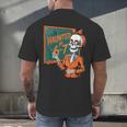 Haunted By 6-7 Six Seven 67 Math Teacher Halloween Skeleton Men's Back Print T-Shirt, gift for family, gift for coworker Haunted By 6-7 Six Seven 67 Math Teacher Halloween Skeleton Men's Back Print T-Shirt, gift for family, gift for coworker