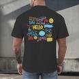 Hello Word In Different Languages Travel And Teacher Lover Men's Back Print T-Shirt, gift for family, gift for coworker Hello Word In Different Languages Travel And Teacher Lover Men's Back Print T-Shirt, gift for family, gift for coworker