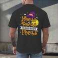 Hocus Pocus Everybody Focus Halloween Teacher Men Women Kids Men's Back Print T-Shirt, gift for family, gift for coworker Hocus Pocus Everybody Focus Halloween Teacher Men Women Kids Men's Back Print T-Shirt, gift for family, gift for coworker
