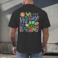 We Are Hungry For Learning Teacher Life Back To School Men's Back Print T-Shirt, gift for family, gift for coworker We Are Hungry For Learning Teacher Life Back To School Men's Back Print T-Shirt, gift for family, gift for coworker