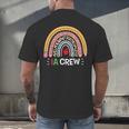IA Crew Instructional Assistant Rainbow Teachers Aide Men's Back Print T-Shirt, gift for family, gift for coworker IA Crew Instructional Assistant Rainbow Teachers Aide Men's Back Print T-Shirt, gift for family, gift for coworker