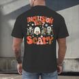 Inclusion Isn't Scary SLP Sped Teacher Halloween Men's Back Print T-Shirt, gift for family, gift for coworker Inclusion Isn't Scary SLP Sped Teacher Halloween Men's Back Print T-Shirt, gift for family, gift for coworker