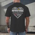 Instructional Coach Heart Teachers Appreciation Men's Back Print T-Shirt, gift for family, gift for coworker Instructional Coach Heart Teachers Appreciation Men's Back Print T-Shirt, gift for family, gift for coworker