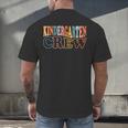 Kinder Crew Kindergarten Teacher First 1st Day Of School Men's Back Print T-Shirt, gift for family, gift for coworker