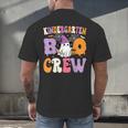 Kindergarten Boo Crew Spooky Kindergarten Halloween Teacher Men's Back Print T-Shirt, gift for family, gift for coworker Kindergarten Boo Crew Spooky Kindergarten Halloween Teacher Men's Back Print T-Shirt, gift for family, gift for coworker