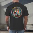 Kindergarten Dream Team Back To School Teacher Flower For Men Women Girls Kids Men's Back Print T-Shirt, gift for family, gift for coworker