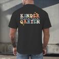 Kindergarten Dream Team Teacher Back To School Men's Back Print T-Shirt, gift for family, gift for coworker Kindergarten Dream Team Teacher Back To School Men's Back Print T-Shirt, gift for family, gift for coworker