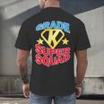 Kindergarten Super Squad Superhero Teacher Team Men Women Girls Kids Men's Back Print T-Shirt, gift for family, gift for coworker