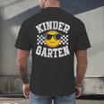 Kindergarten Teacher First Day Of Kinder Back To School Men's Back Print T-Shirt, gift for family, gift for coworker Kindergarten Teacher First Day Of Kinder Back To School Men's Back Print T-Shirt, gift for family, gift for coworker