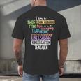 I Am A Kindergarten Teacher Shirt Creative Men's Back Print T-Shirt, gift for family, gift for coworker I Am A Kindergarten Teacher Shirt Creative Men's Back Print T-Shirt, gift for family, gift for coworker
