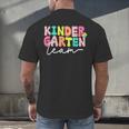 Kindergarten Team Teacher Back To School Kindergarten Squad Men's Back Print T-Shirt, gift for family, gift for coworker