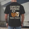 Latina Teacher Bilingual Educator Spanish Heritage Empower Men's Back Print T-Shirt, gift for family, gift for coworker Latina Teacher Bilingual Educator Spanish Heritage Empower Men's Back Print T-Shirt, gift for family, gift for coworker