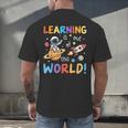 Learning Is Out Of This World Space Back To School Teacher Men's Back Print T-Shirt, gift for family, gift for coworker Learning Is Out Of This World Space Back To School Teacher Men's Back Print T-Shirt, gift for family, gift for coworker