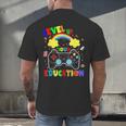 Level Up Your Education Gaming Inspired Teacher Gamers For Men Women Kids Men's Back Print T-Shirt, gift for family, gift for coworker Level Up Your Education Gaming Inspired Teacher Gamers For Men Women Kids Men's Back Print T-Shirt, gift for family, gift for coworker