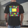Level Up Your Education Gaming Inspired Teacher Gamers Men's Back Print T-Shirt, gift for family, gift for coworker