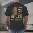 Line Dancing Choreographed Group Dancer Dance Teacher Men's Back Print T-Shirt, gift for family, gift for coworker Line Dancing Choreographed Group Dancer Dance Teacher Men's Back Print T-Shirt, gift for family, gift for coworker
