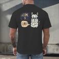 Llama Shirt English Teacher School Student ESL Joke Men's Back Print T-Shirt, gift for family, gift for coworker