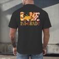 Love First Grade Happy Fall Thanksgiving Women 1st Teacher Men's Back Print T-Shirt, gift for family, gift for coworker Love First Grade Happy Fall Thanksgiving Women 1st Teacher Men's Back Print T-Shirt, gift for family, gift for coworker